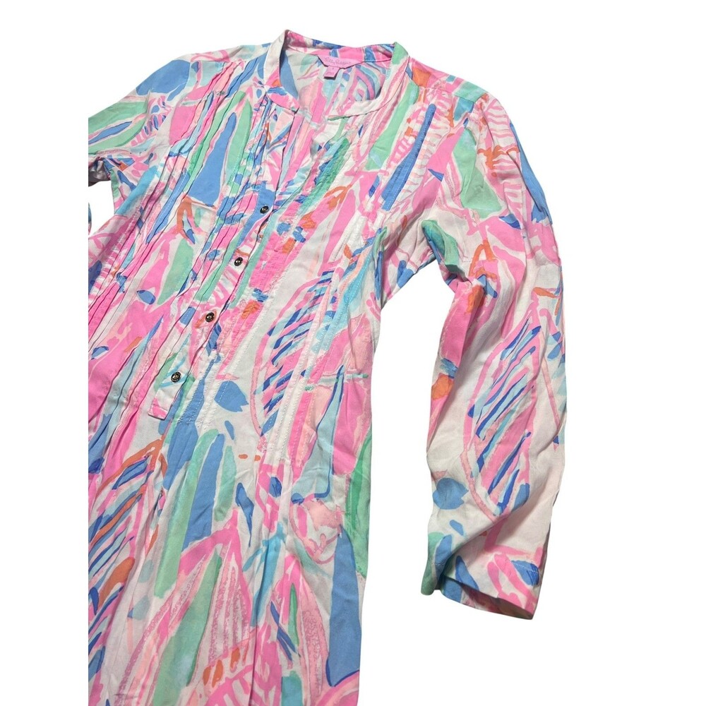 Lilly Pulitzer Resort Rayon Dress Women’s Small - Picture 5 of 10